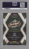 Sue Bird from the 2024 Panini Select WNBA set featuring a Red Prizm parallel graded by PSA and given an overall grade of 8.5.