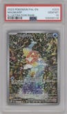 Magikarp from the 2023 Pokemon SV set graded by PSA and given an overall grade of 10.