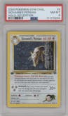 Giovanni's Persian from the 2000 Pokemon GH set graded by PSA and given an overall grade of 8.