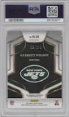 Garrett Wilson from the 2022 Panini Select set graded by PSA and given an overall grade of 10.
