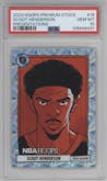 Scoot Henderson from the 2023-24 Panini Hoops Premium Stock set graded by PSA and given an overall grade of 10.