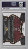 Bam Adebayo from the 2022-23 Panini Select set featuring a Zebra parallel graded by PSA and given an overall grade of 10.