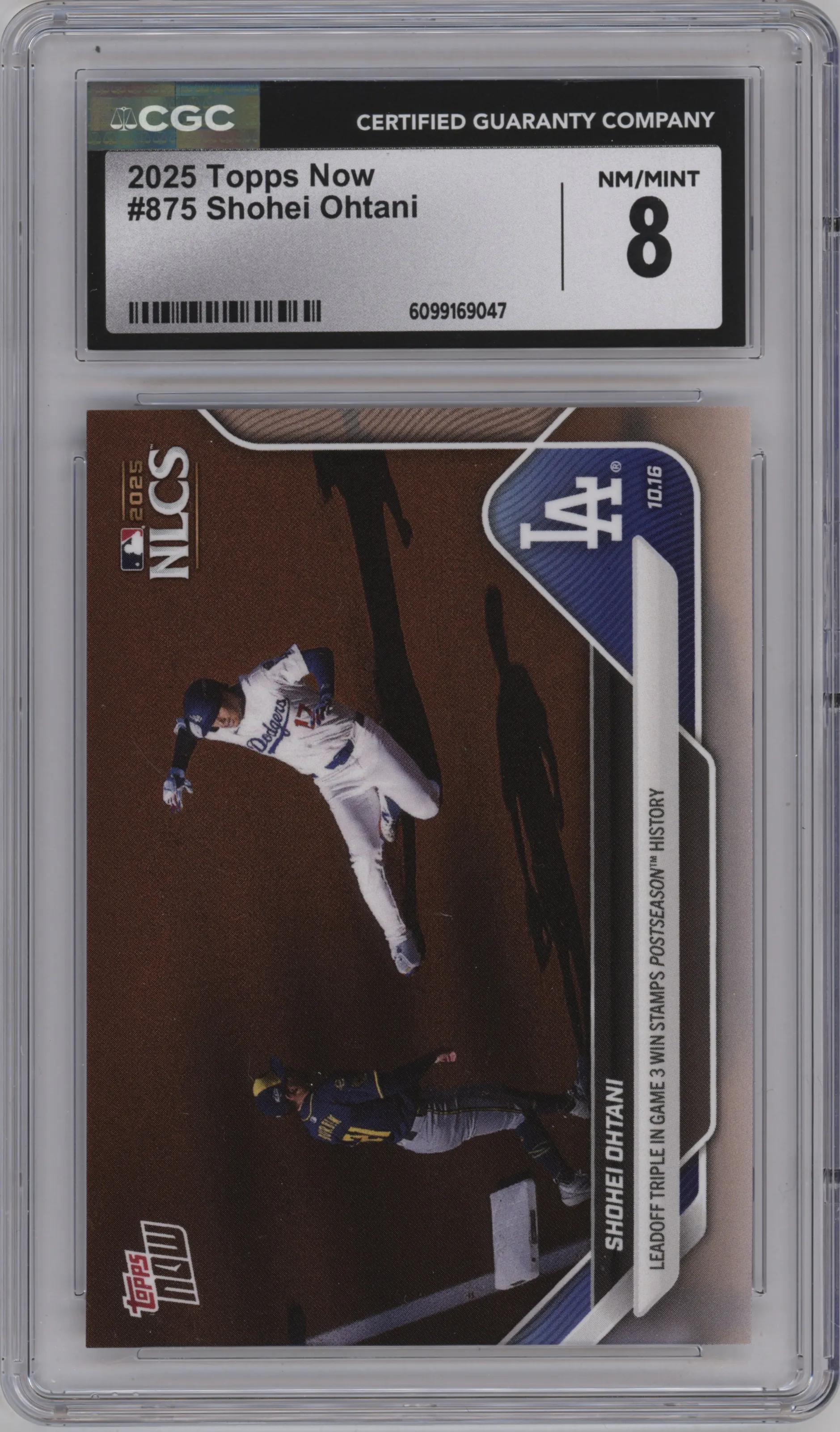 2025 Topps Now Shohei Ohtani #875 CGC 8