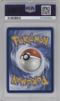Latias ex from the 2024 Pokemon SV set graded by PSA and given an overall grade of 10.