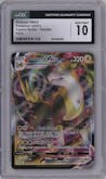 Boltund VMAX from the 2021 Pokemon SWSH set graded by CSG and given an overall grade of 10.