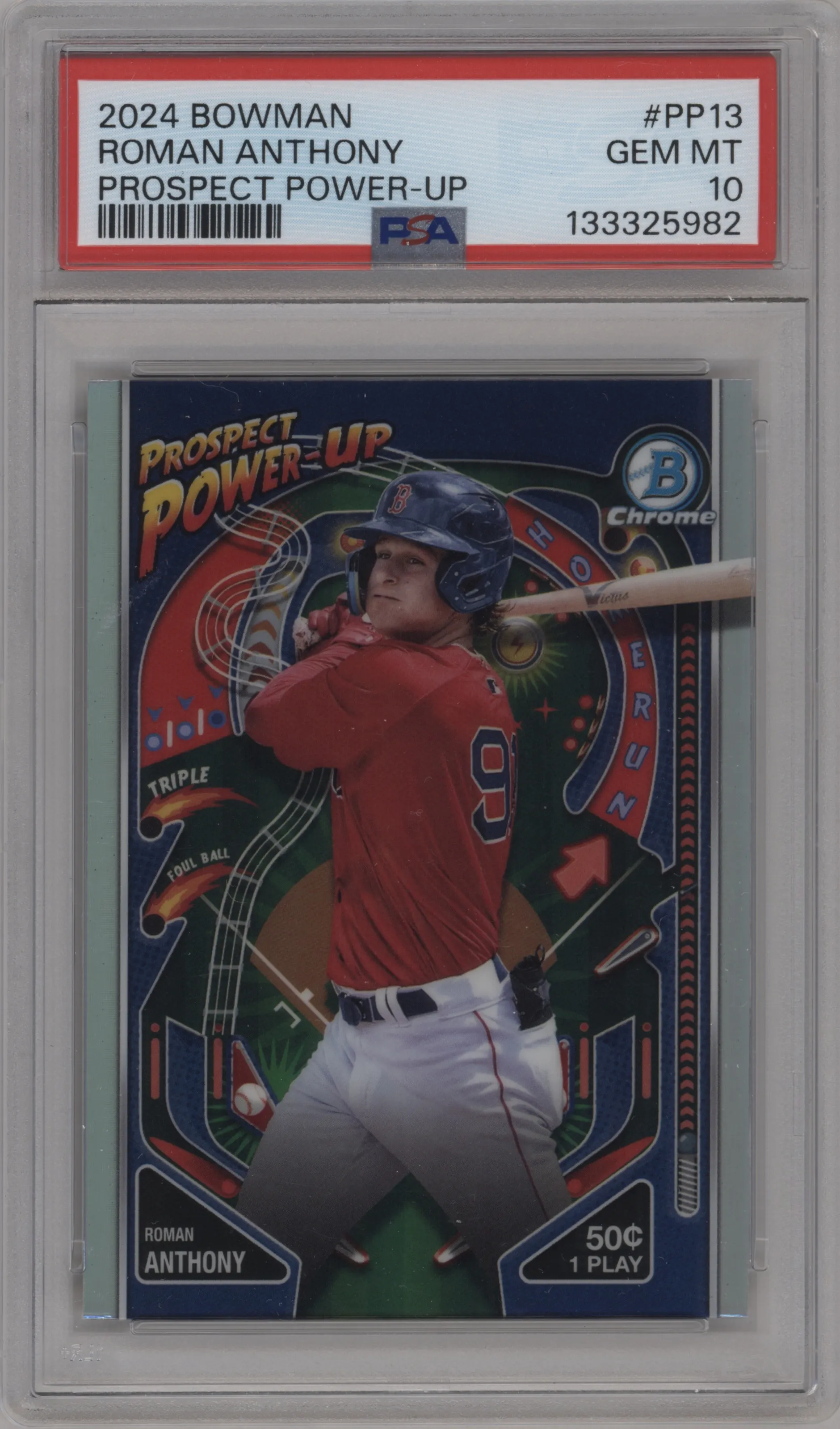 2024 Bowman Prospect Power-Up Roman Anthony PSA 10