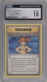 Misty's Determination from the 2016 Pokemon XY set graded by CSG and given an overall grade of 10.