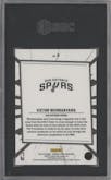 Victor Wembanyama from the 2023-24 Donruss Optic set graded by SGC and given an overall grade of 10.