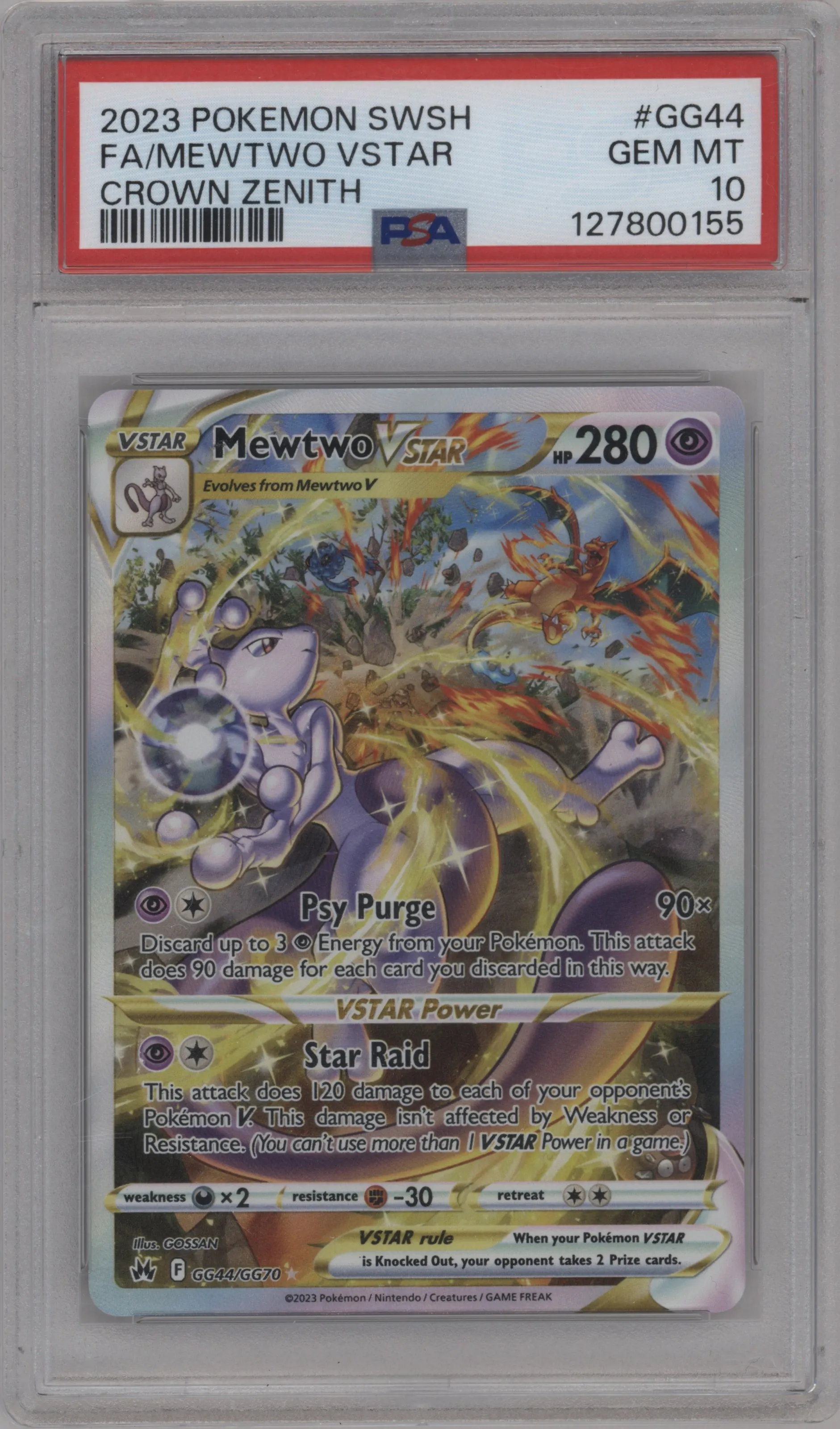 pokemon mewtwo vstar card Mewtwo VSTAR