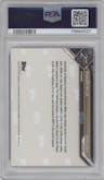 Brandon Miller from the 2023 Topps Now
 set graded by PSA and given an overall grade of 10.
