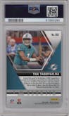 Tua Tagovailoa from the 2020 Panini Mosaic set graded by PSA and given an overall grade of 10.