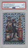 Trevor Lawrence from the 2023 Donruss Optic set graded by PSA and given an overall grade of 9.