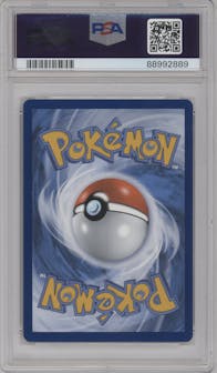 Pikachu with Grey Felt Hat from the 2023 Pokemon SV set featuring a Pokemon x Van Gogh parallel graded by PSA and given an overall grade of 10.