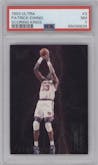 Patrick Ewing from the 1993-94 Fleer Ultra set graded by PSA and given an overall grade of 7.