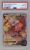Rotom V from the 2022 Pokemon SWSH set graded by PSA and given an overall grade of 10.
