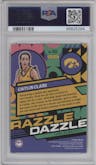 Caitlin Clark from the 2024 Panini Caitlin Clark Collection set graded by PSA and given an overall grade of 10.