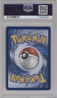Garchomp & Giratina GX  from the 2019 Pokemon S&M  set featuring a Power Partnership Tins parallel graded by PSA and given an overall grade of 10.