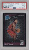 Collin Sexton from the 2018-19 Panini Donruss Optic set featuring a Black Velocity parallel graded by PSA and given an overall grade of 9.