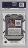 Keegan Murray from the 2022-23 Panini Prizm  set featuring a Silver Prizm parallel graded by PSA and given an overall grade of 10.