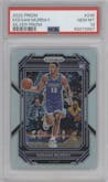 Keegan Murray from the 2022-23 Panini Prizm  set featuring a Silver Prizm parallel graded by PSA and given an overall grade of 10.