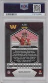 Jayden Daniels from the 2024 Panini Mosaic set graded by PSA and given an overall grade of 10.
