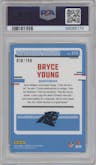 Bryce Young from the 2023 Donruss Optic set featuring a Flex parallel graded by PSA and given an overall grade of 10.