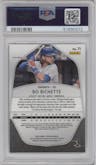 Bo Bichette from the 2020 Panini Prizm set featuring a Red/White/Blue   parallel graded by PSA and given an overall grade of 10.