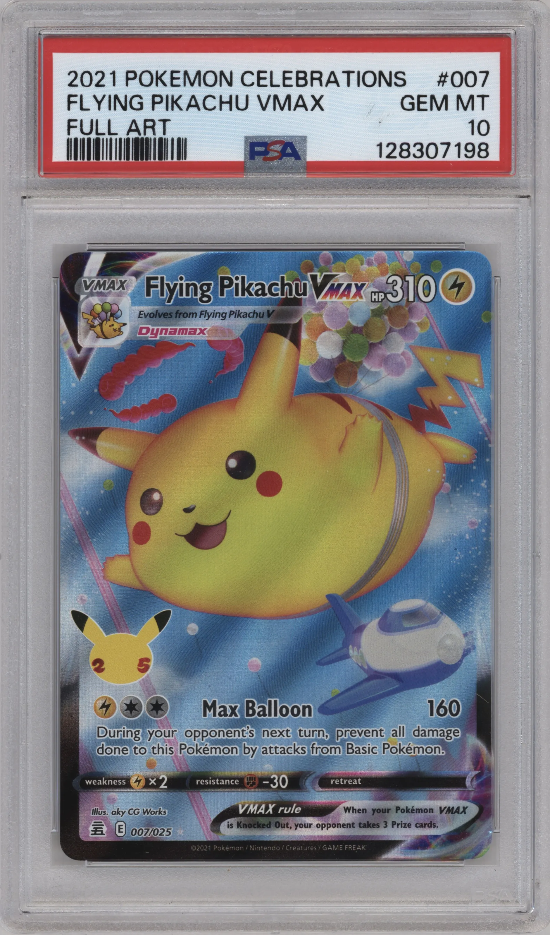 Flying Pikachu VMAX