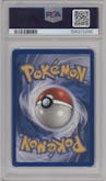 Hitmonchan from the 2003 Pokemon set featuring a Winner parallel graded by PSA and given an overall grade of 9.