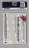 Shohei Ohtani from the 2018 Topps Now set graded by PSA and given an overall grade of 10.