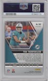 Tua Tagovailoa from the 2020 Panini Mosaic set featuring a Green Mosaic parallel graded by PSA and given an overall grade of 10.