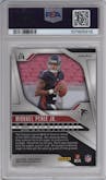 Michael Penix Jr. from the 2024 Panini Prizm set featuring a Pink Wave parallel graded by PSA and given an overall grade of 10.