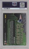Drake Maye from the 2024 Panini Mosaic set graded by PSA and given an overall grade of 10.
