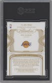 Pau Gasol from the 2023-24 Panini Flawless set featuring a Ruby parallel graded by SGC and given an overall grade of 9.