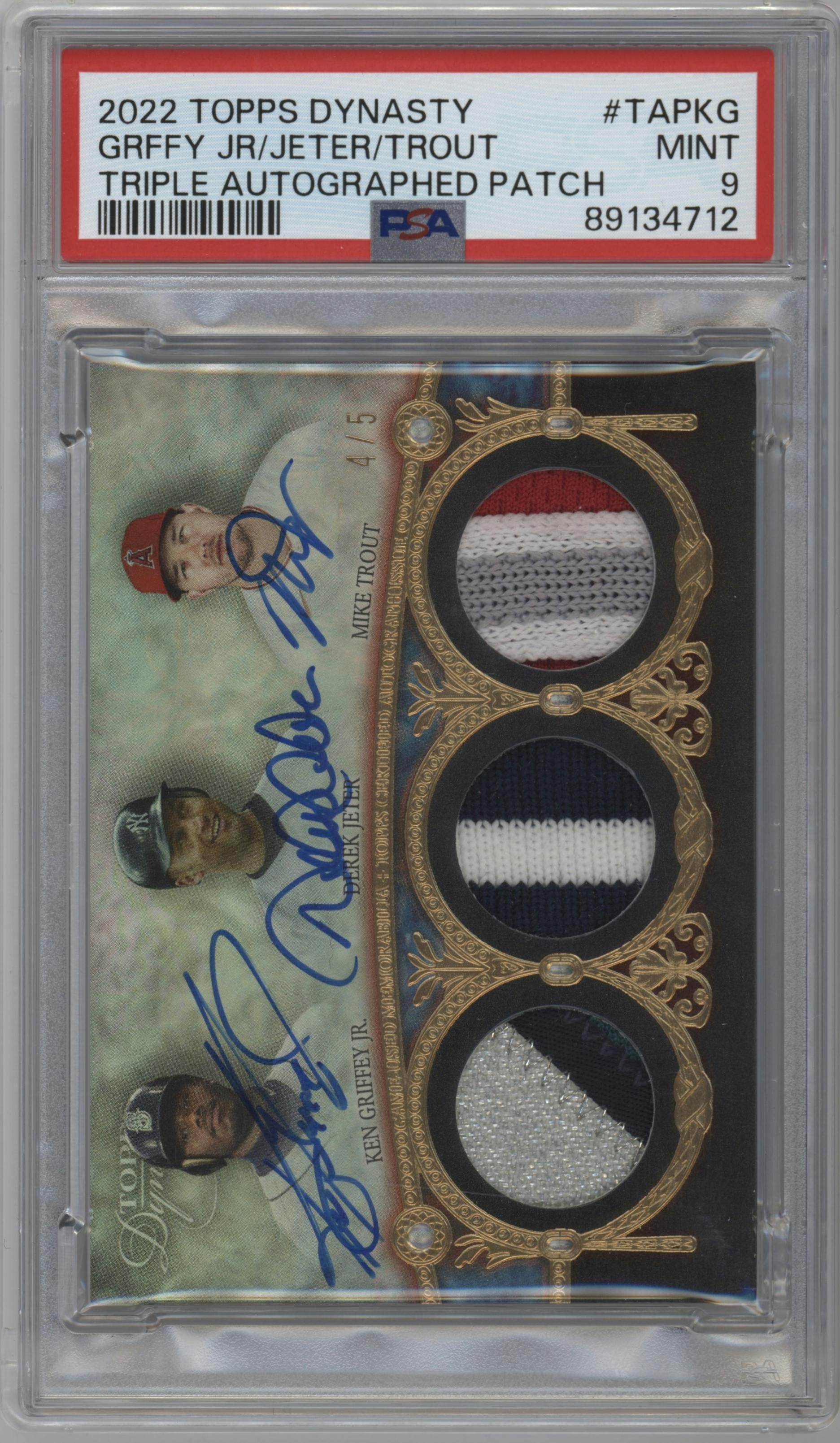 Ken Griffey Jr./Derek Jeter/Mike Trout