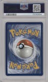 Pikachu V from the 2020 Pokemon SWSH set graded by PSA and given an overall grade of 10.