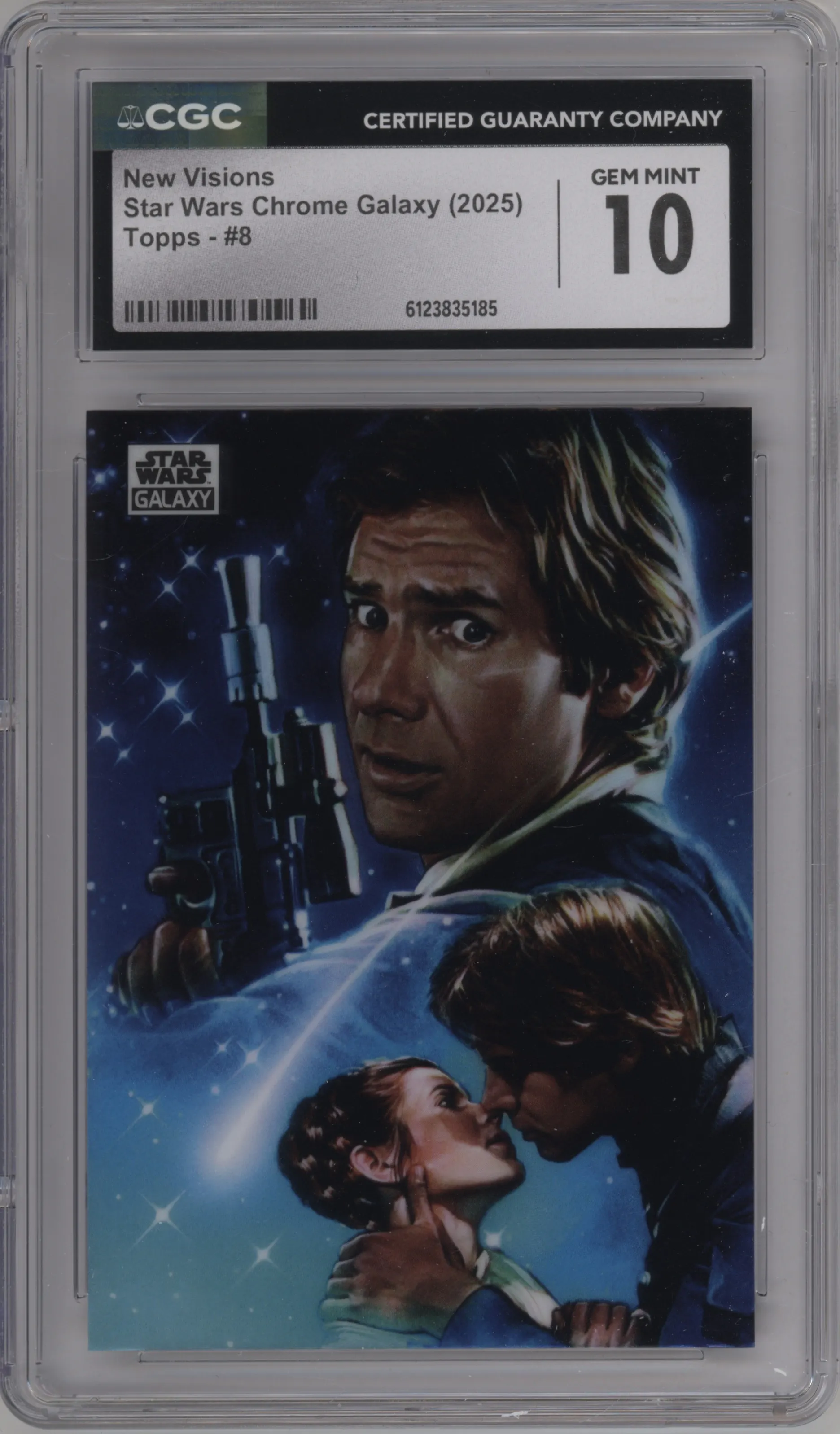 2025 Topps Chrome Star Wars Galaxy New Visions (Steven Chorney) CGC 10