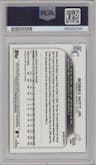 Bobby Witt Jr. from the 2022 Topps Chrome Update set graded by PSA and given an overall grade of 9.