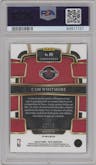 Cam Whitmore from the 2023-24 Panini Select  set featuring a Bronze Checker Prizm parallel graded by PSA and given an overall grade of 10.