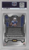 Anthony Richardson from the 2023 Panini Prizm set featuring a Orange Ice parallel graded by PSA and given an overall grade of 10.
