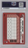 Shohei Ohtani from the 2019 Bowman  set graded by PSA and given an overall grade of 9.