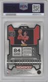 Scoot Henderson from the 2023-24 Panini Prizm Monopoly set featuring a Purple  parallel graded by PSA and given an overall grade of 10.