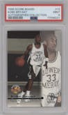 Kobe Bryant  from the 1996-97 Score Board Autographed Collection set graded by PSA and given an overall grade of 9.
