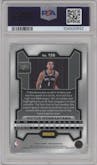 Victor Wembanyama from the 2023-24 Panini Prizm set graded by PSA and given an overall grade of 10.