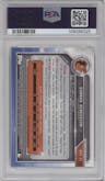Gunnar Henderson from the 2019 Bowman Draft set graded by PSA and given an overall grade of 10.