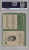 Dick Butkus from the 1966 Philadelphia set graded by PSA and given an overall grade of 2.5.