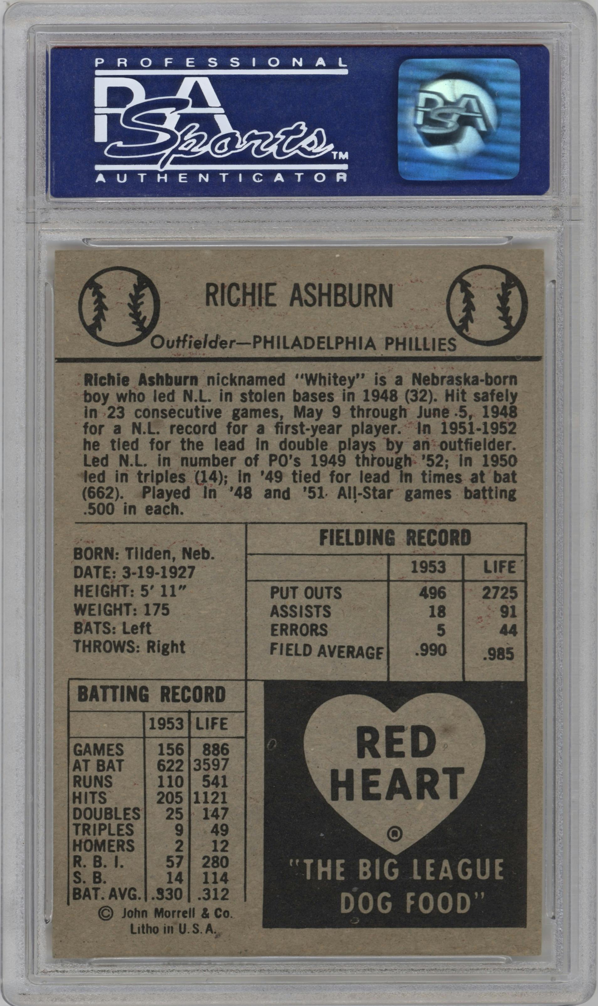 Richie Ashburn