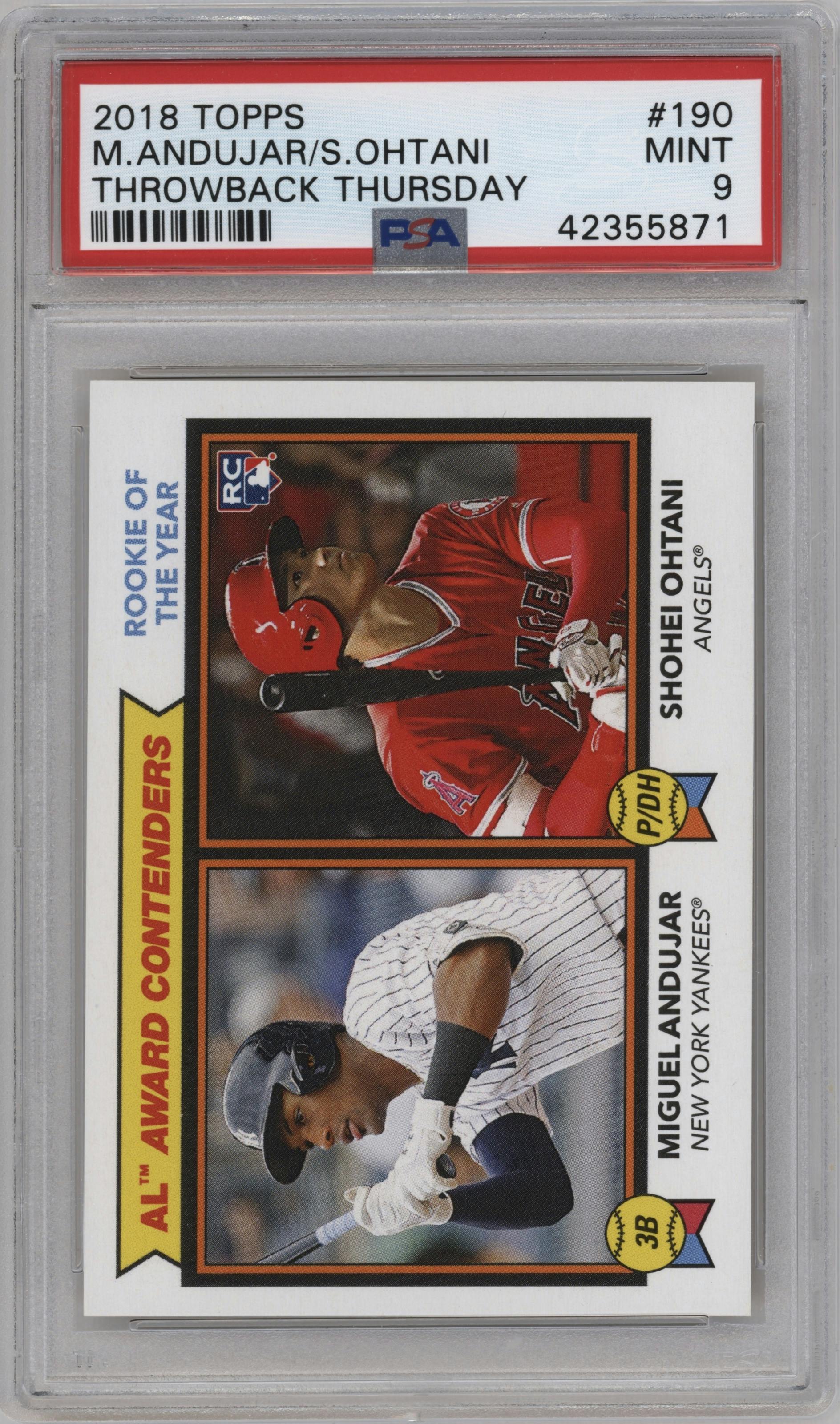 Miguel Andujar/Shohei Ohtani