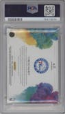 Tyrese Maxey from the 2020-21 Panini Spectra set graded by PSA and given an overall grade of 9.