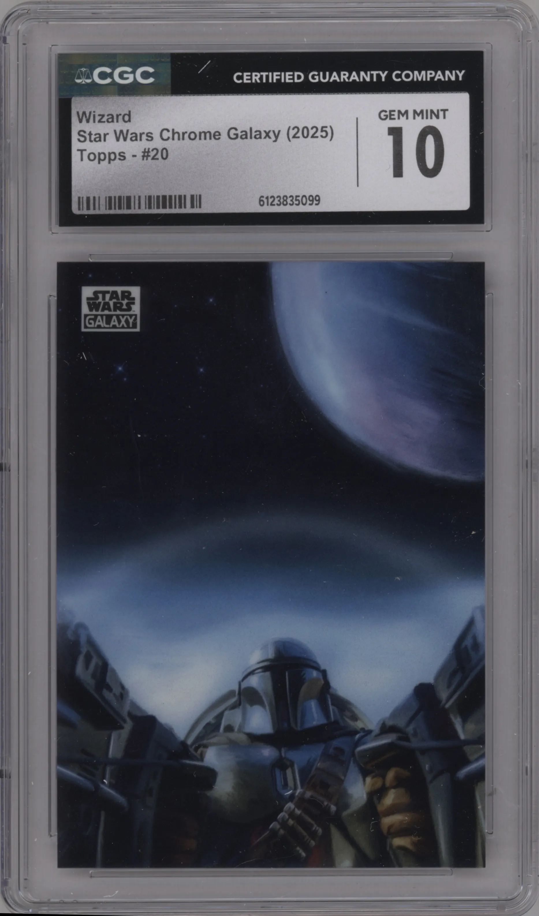 2025 Topps Chrome Star Wars Galaxy Wizard CGC 10